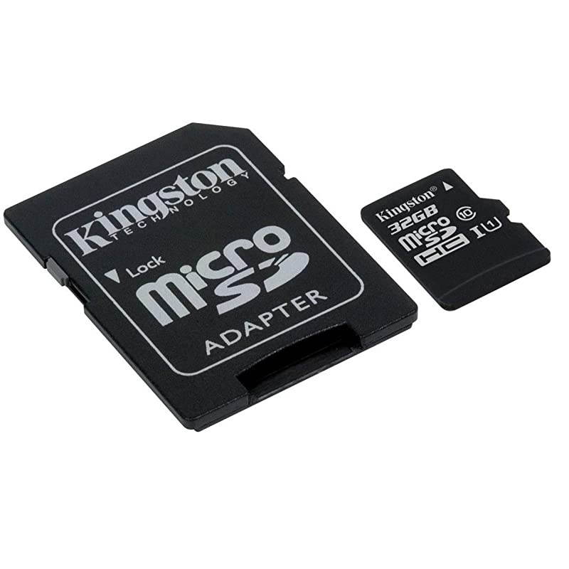 32GB SDHC Micro Canvas Select Memory Card and Adapter Works with Samsung Galaxy A50 A40 A30 Cell Phone SDCS32GB Bundle with 1 Everything But Stromboli MicroSD and SD Card Reader
