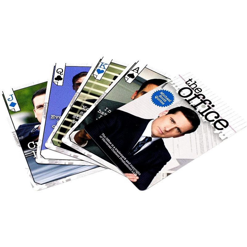 NMR Distribution The Office Michael Quotes Playing Cards | 52 Card Deck + 2 Jokers