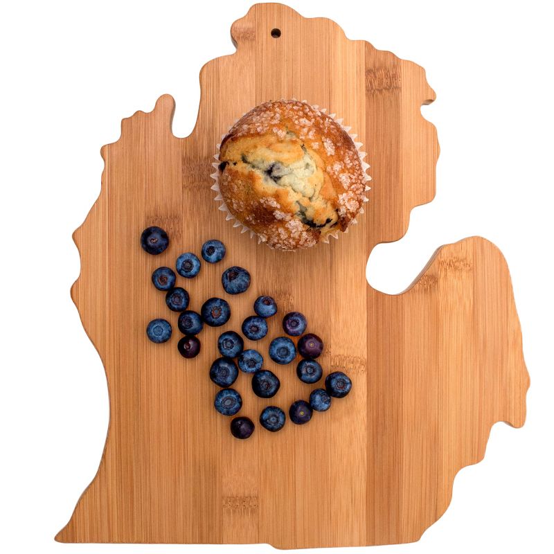 Totally Bamboo Michigan State Cutting Board 13.25" x 11.75"