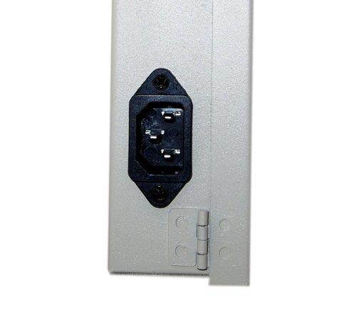 Evertech 2 Pcs.18 Channel 10 AMP PTC Fuse 12V DC Power Supply Box + 36 Pcs DC Jack 5.5 mm x 2.1 mm Male End Power Cable with Lead End Pigtail for Security Surveillance System