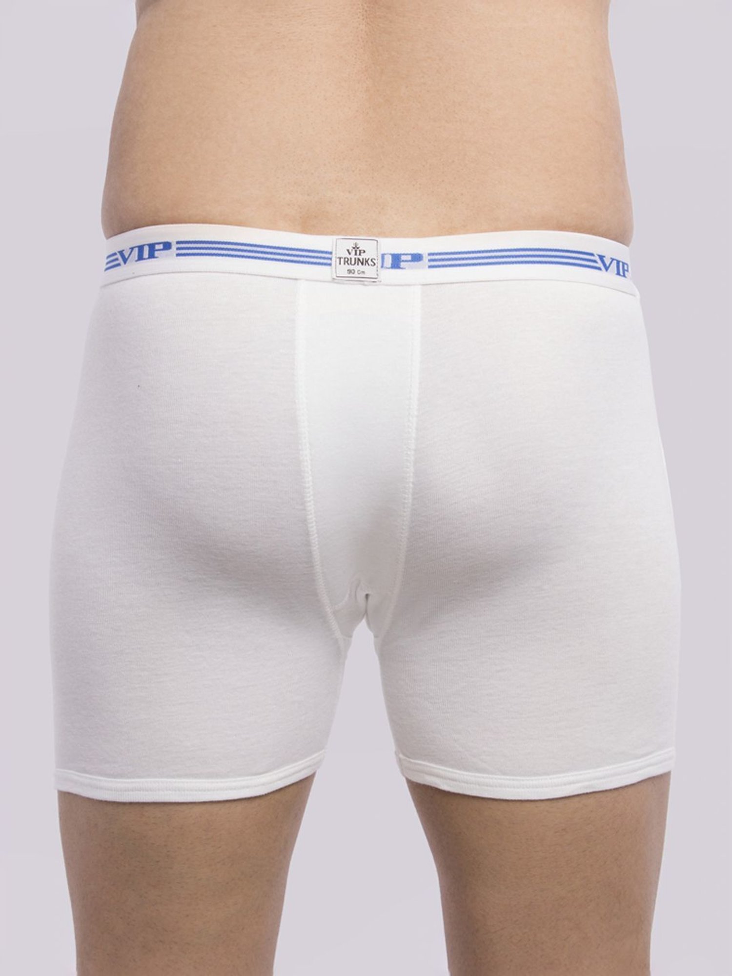 Vip White  Skinny Fit Trunks - Pack Of 4