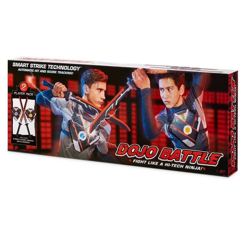 Dojo Battle Electronic Battling Game with Smart Strike Technology Swords and Chest Pieces