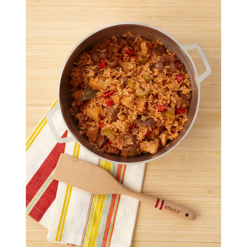 IMUSA Nonstick Caldero with Glass Lid Blue