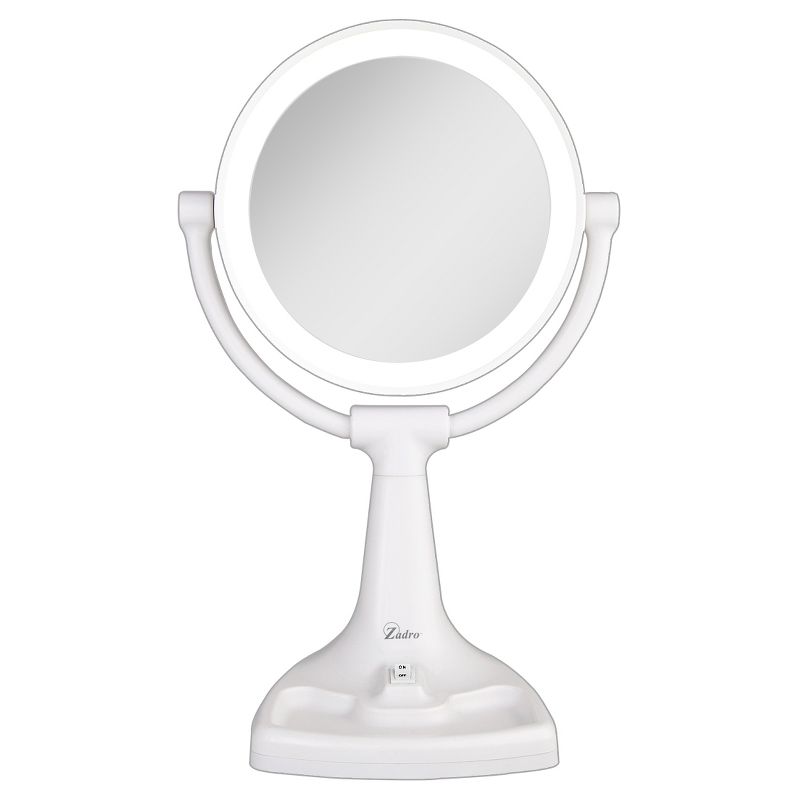 Zadro Fluorescent Surround Light Max Bright Vanity Mirror 10X/1X