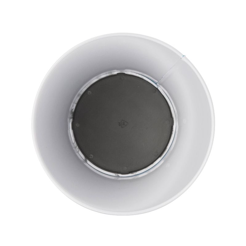 Marble Round Waste Bin - Bath Bliss