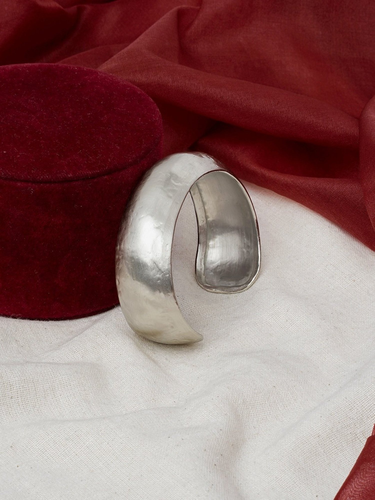 Teejh Mayaana Silver Cuffs Bracelet for Women