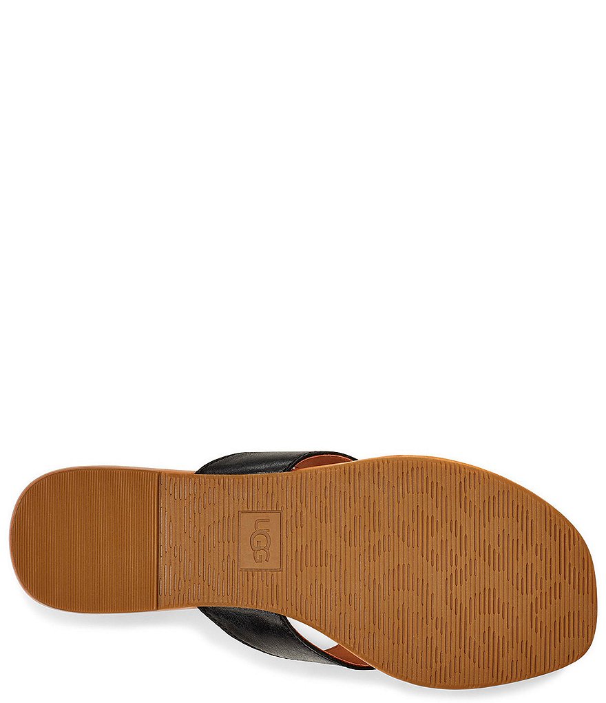 UGG&reg; Tuolumne Leather Flip Flops