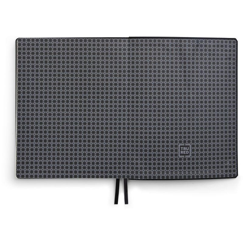 TRU RED Large Flexible Cover Ruled Journal, Blk TR54774 
