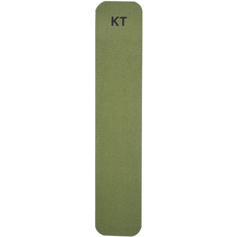 KT Tape x Forza Sports Cotton 10" Precut Sports Tape, 20 Strips, Military Green