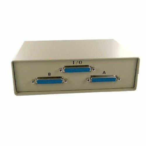 SF Cable, 2-Way IEEE 1284 DB25 Manual Switch Box