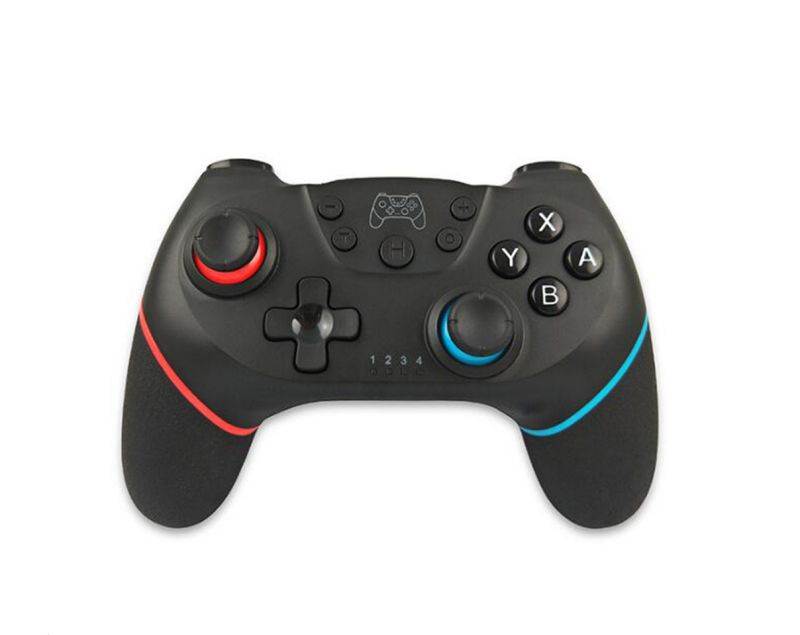 Manette Sans Fil Pour Nintendo Switch, Bluetooth Manette Switch Pro, Switch Controller Avec Batterie Rechargeable-Turbo-6-Axis