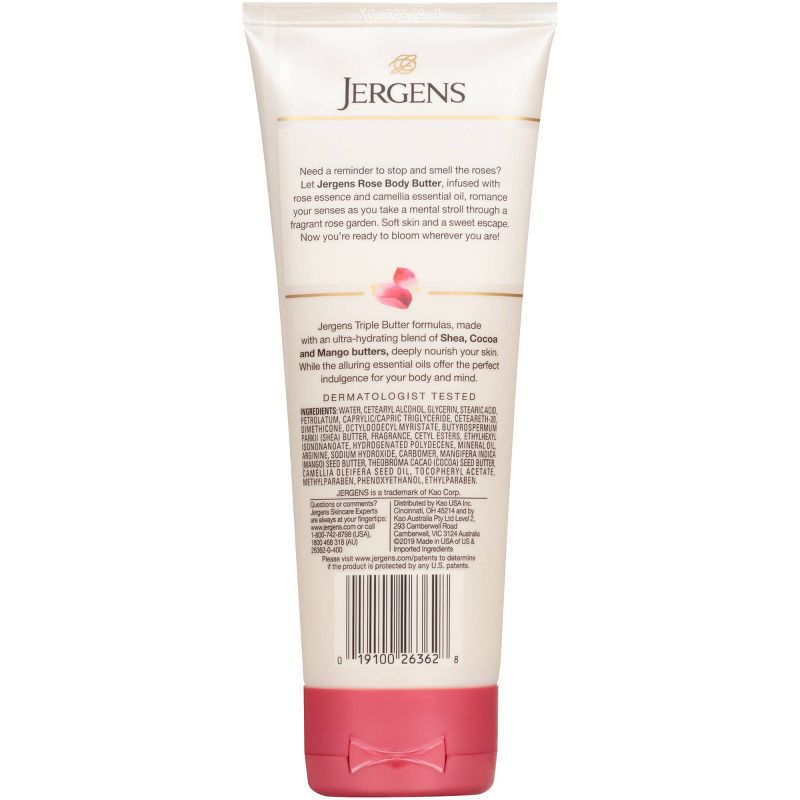 Jergens Rose Body Butter - 7 fl oz
