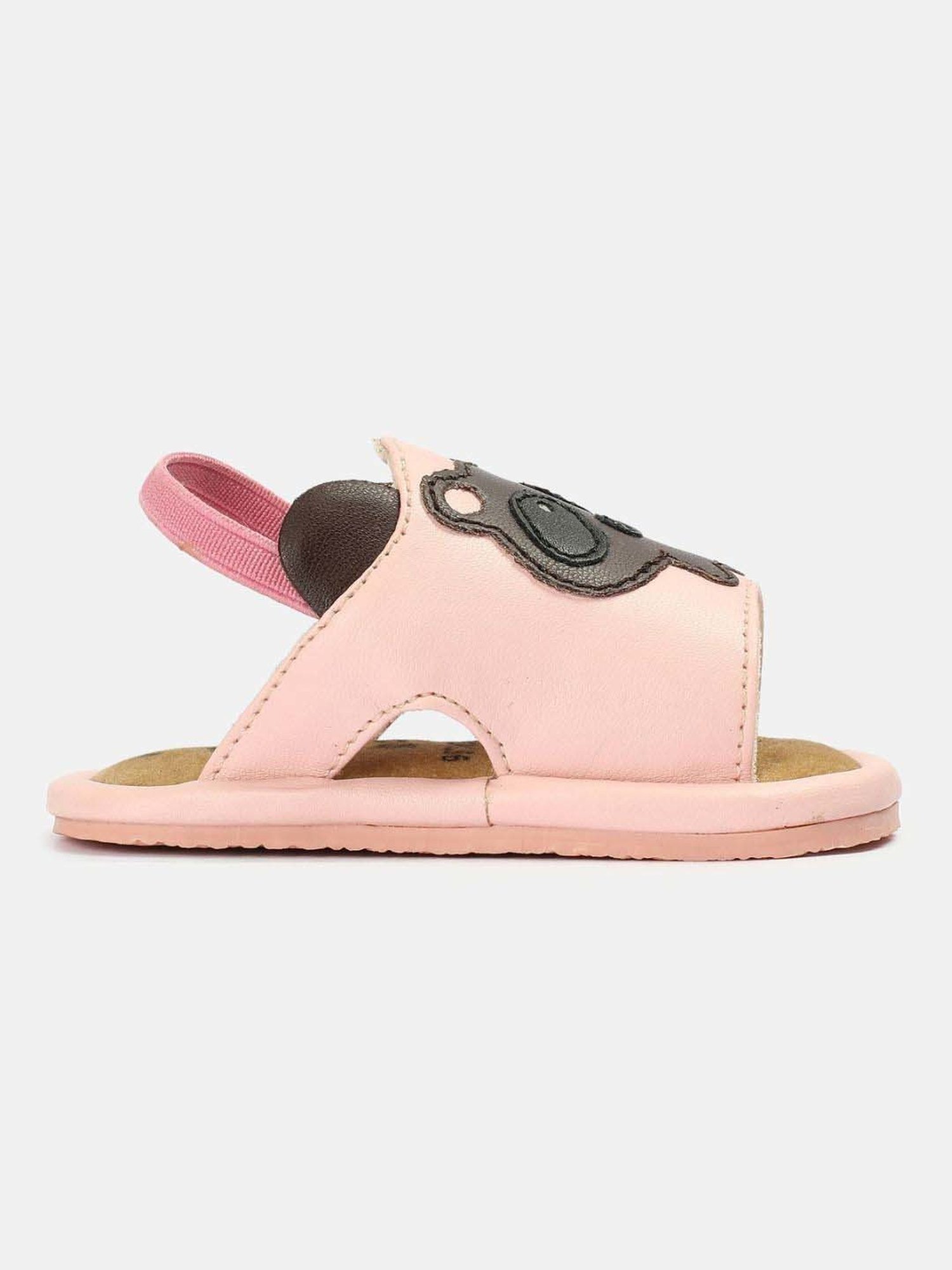 MINIKLUB Girls Light Pink Casual Wear Flip Flop
