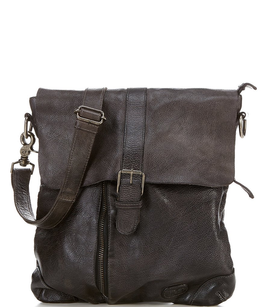 Bed Stu Jack Distressed Leather Crossbody Bag