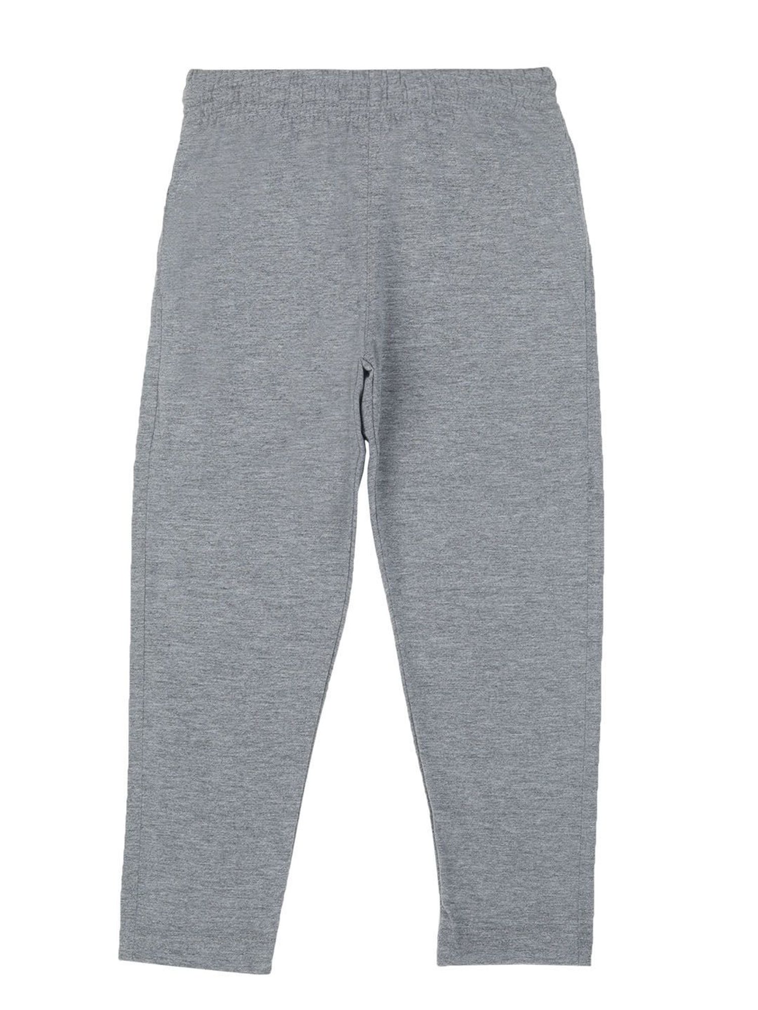 Dyca Girls Grey Textured Trackpants