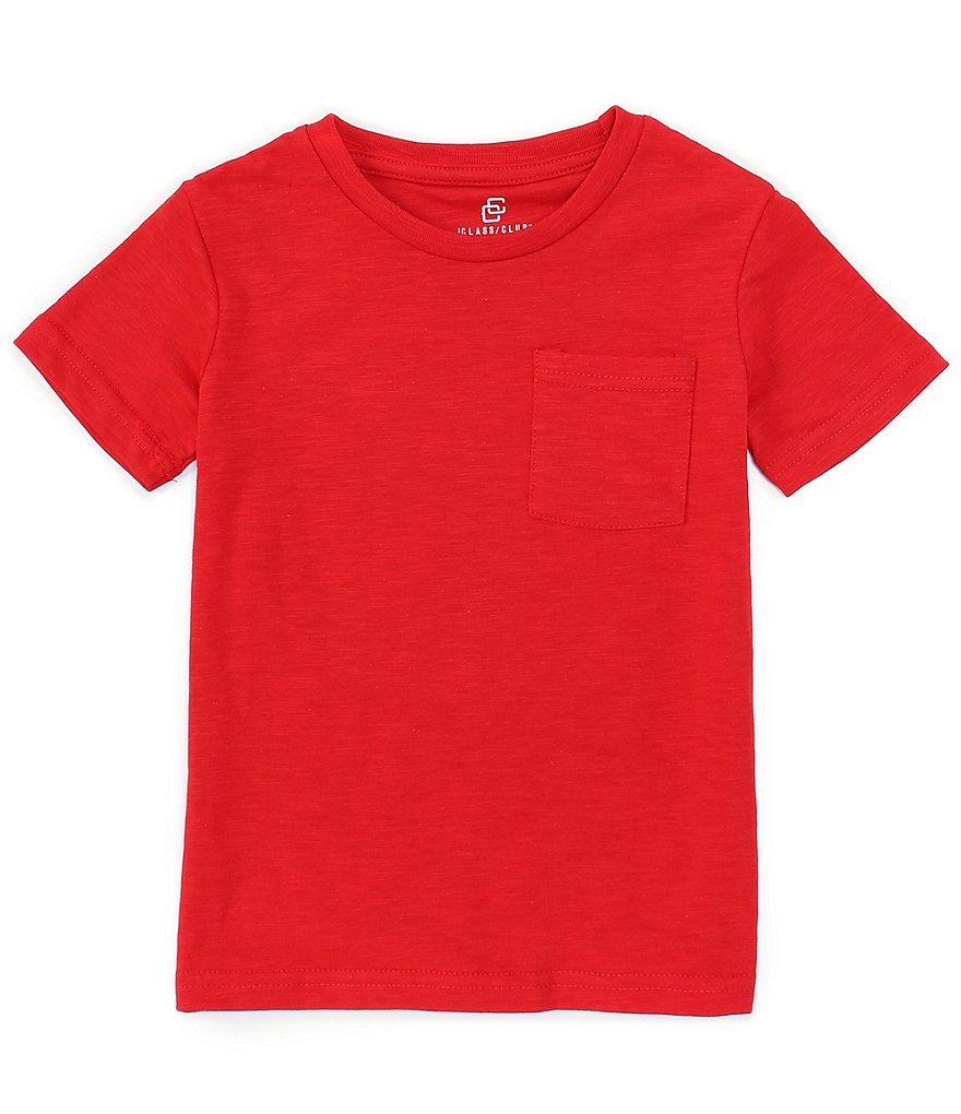 Class Club Little Boys 2T-7 Short-Sleeve Slub Knit Tee