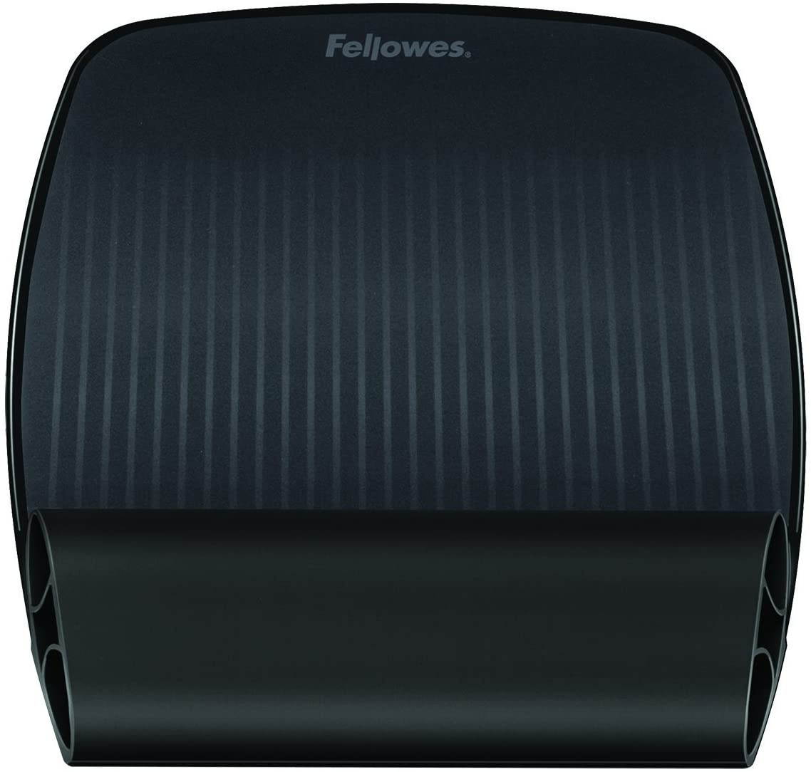Fellowes I-Spire Series Wrist Rocker, Mouse Pad with Rocking Motion Support, Black/Gray (9472901)