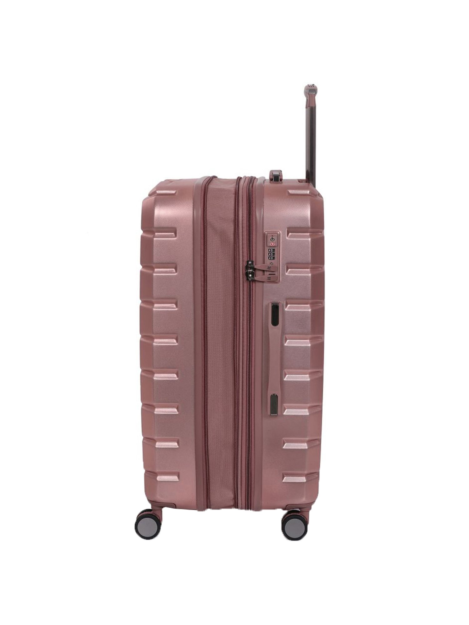 it luggage Prosperous Metalic Pink Large -28 inches Expandable Hardsided Trolley Bag with TSA Lock
