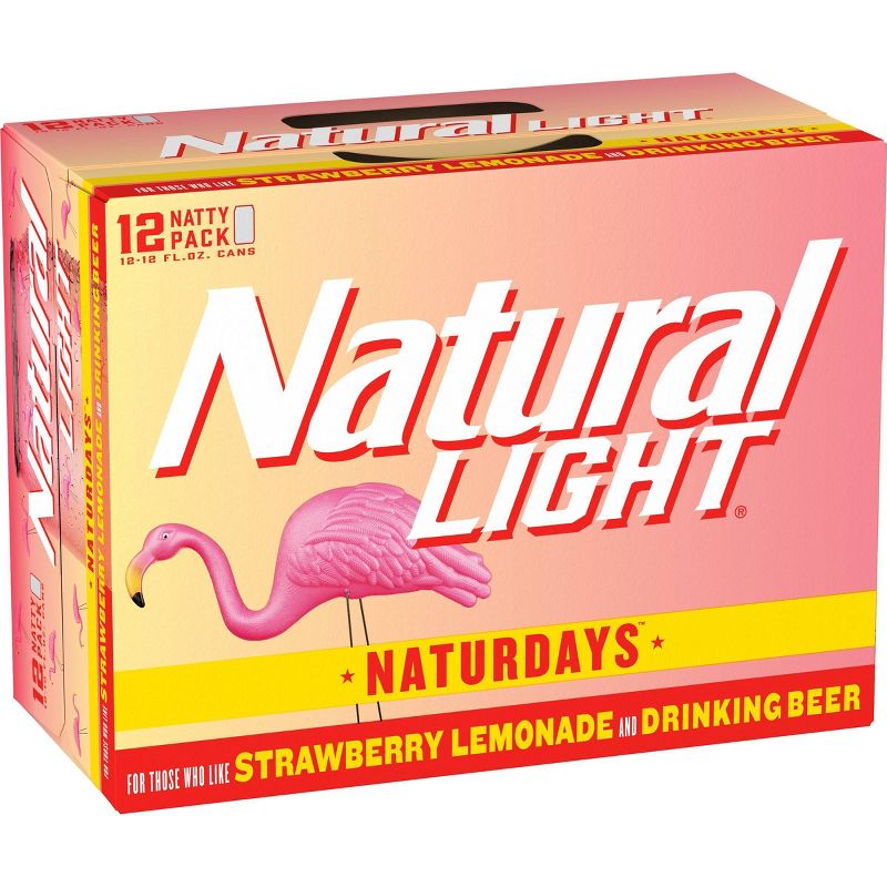 Natural Light Naturdays Lager Beer - 12pk/12 fl oz Cans