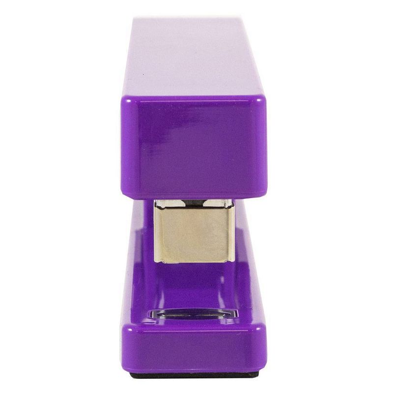 JAM Paper Modern Desk Stapler - Purple