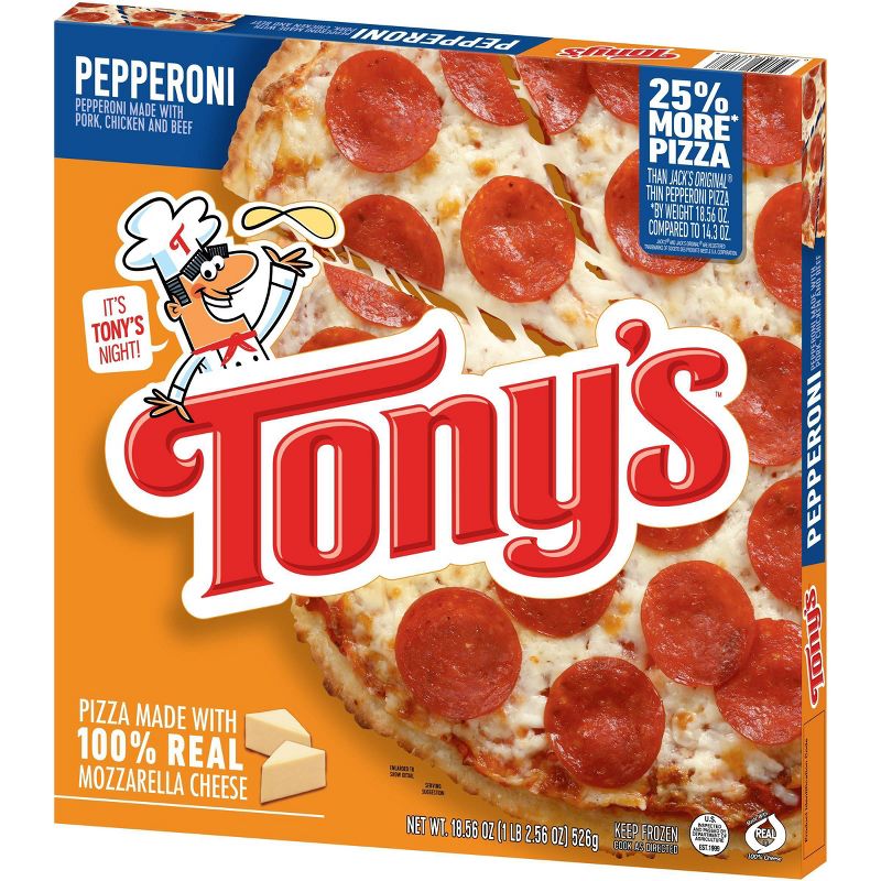 Tony's Pepperoni Frozen Pizza - 18.56oz