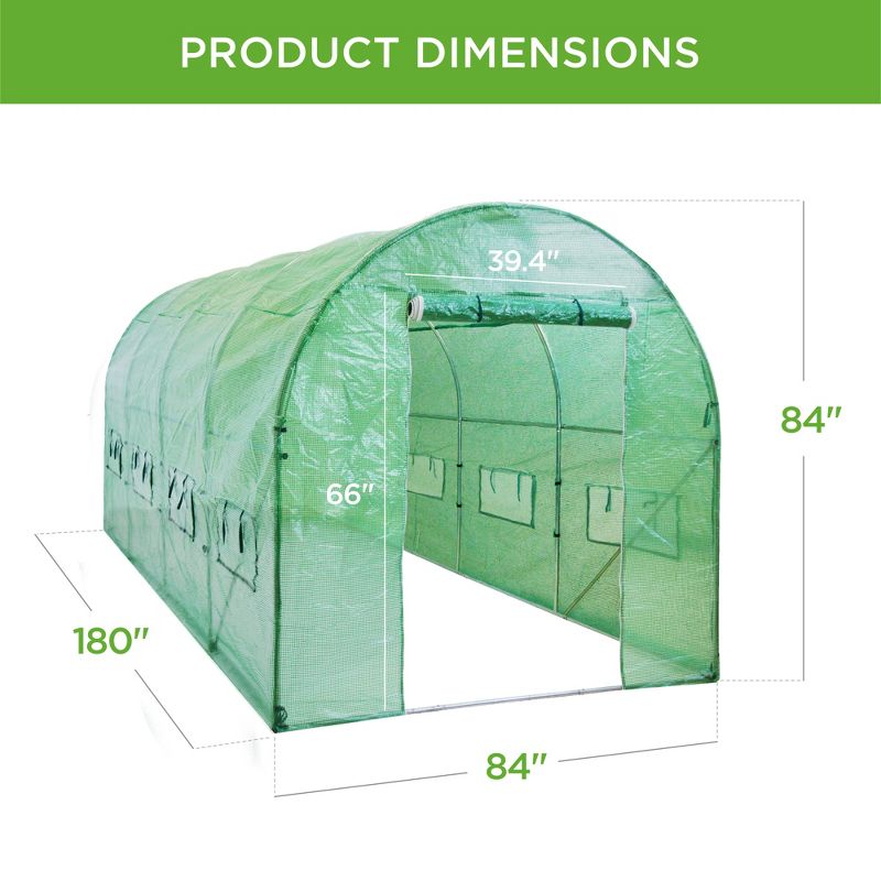 8' X 12'Snap And Grow Professional GreenHouse - Palram