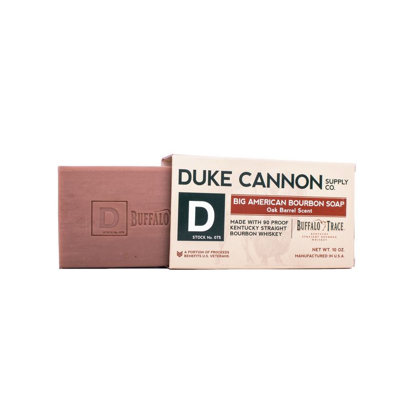 Duke Cannon Big American Bourbon Bar Soap - 10oz