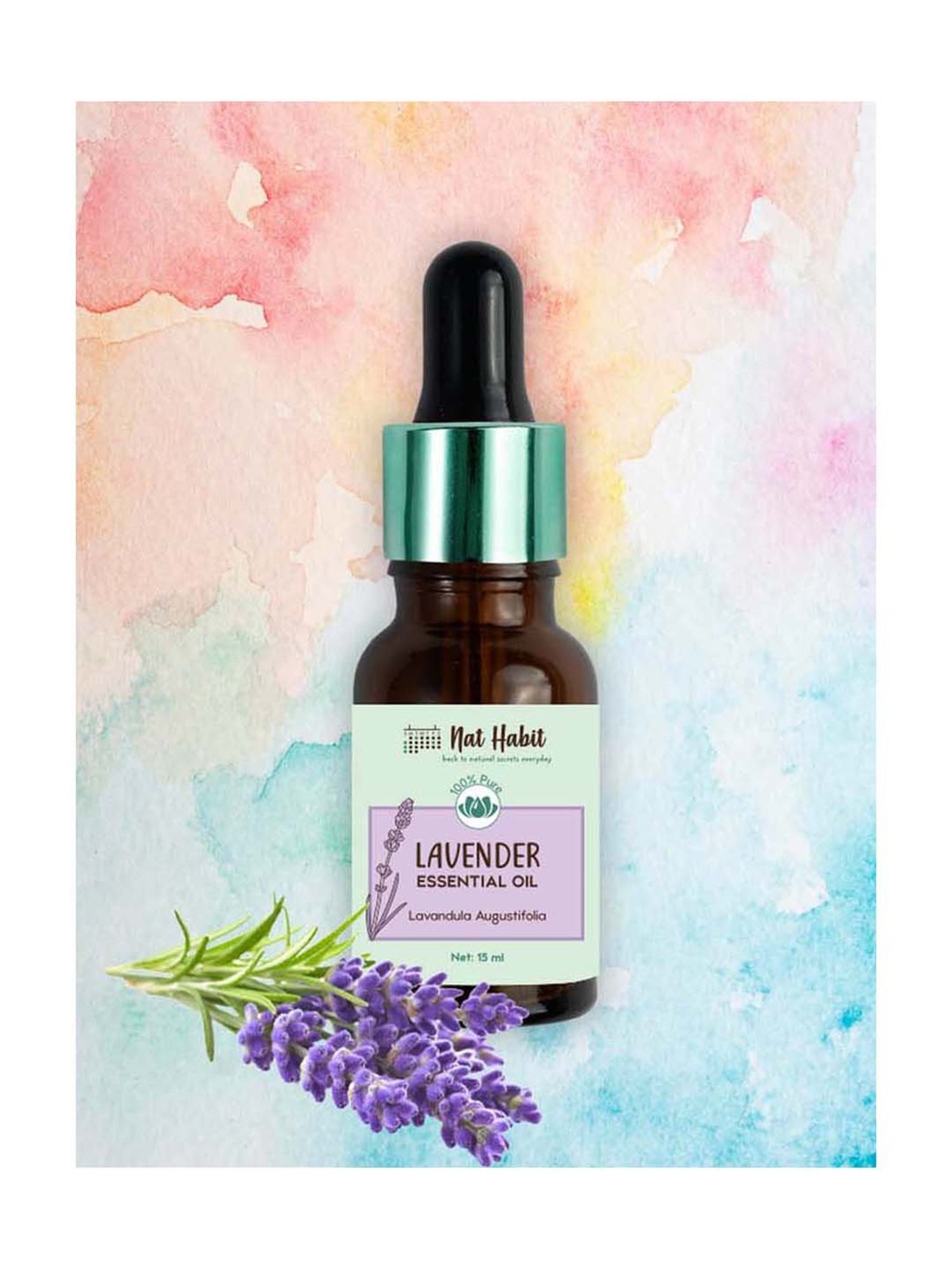 Nat Habit Pure Lavender Essential Oil - 15 ml