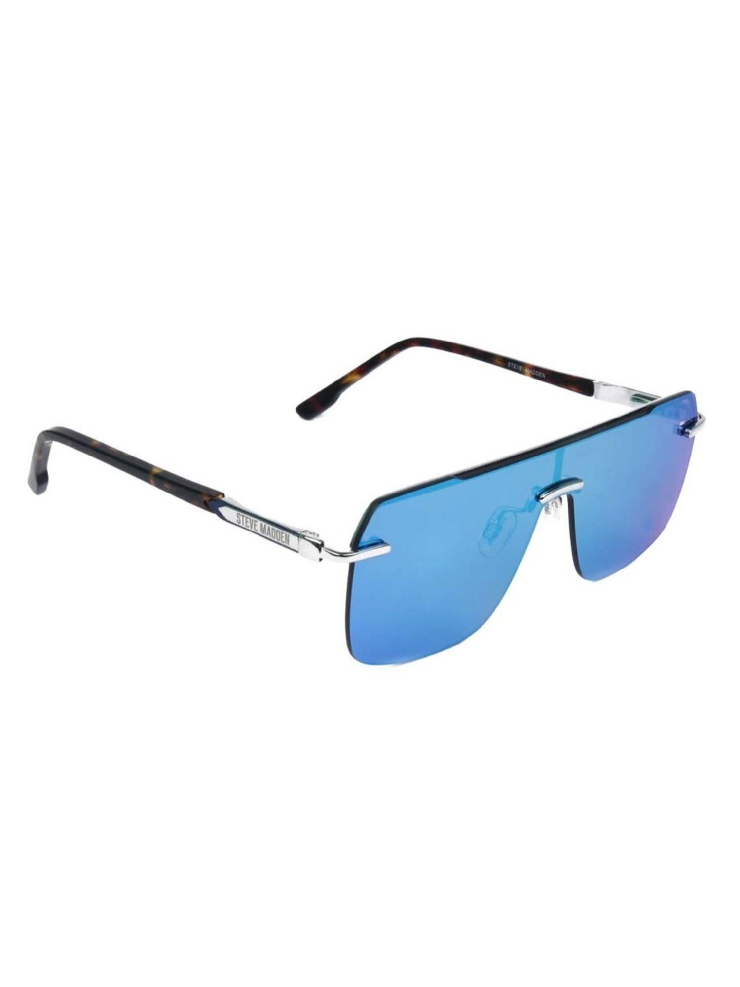 STEVE MADDEN SM1013SILVER127140 Shield Sunglasses for Men