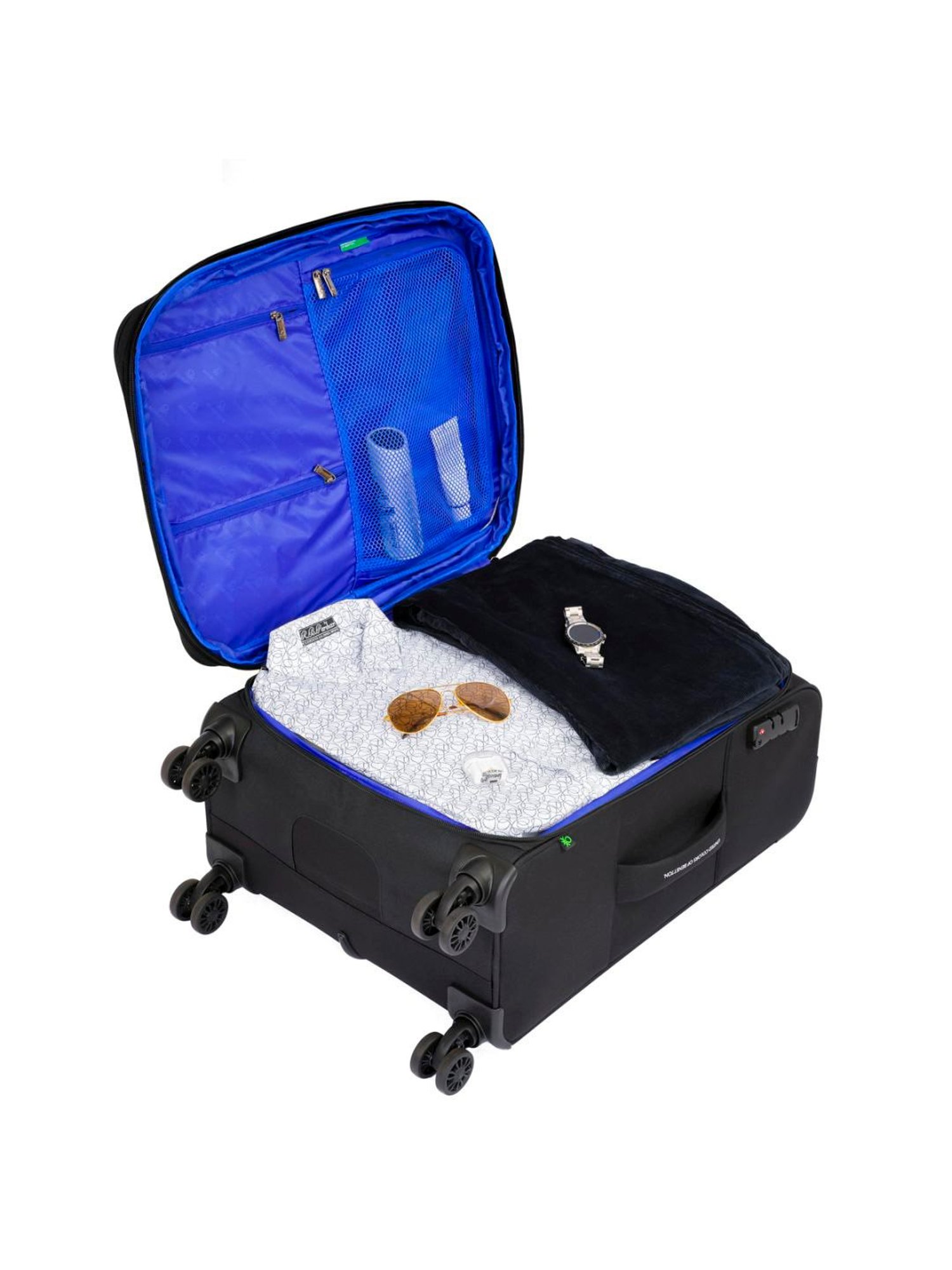 Perquisite Y2K Luxe Range Black Hard 20" Cabin Luggage