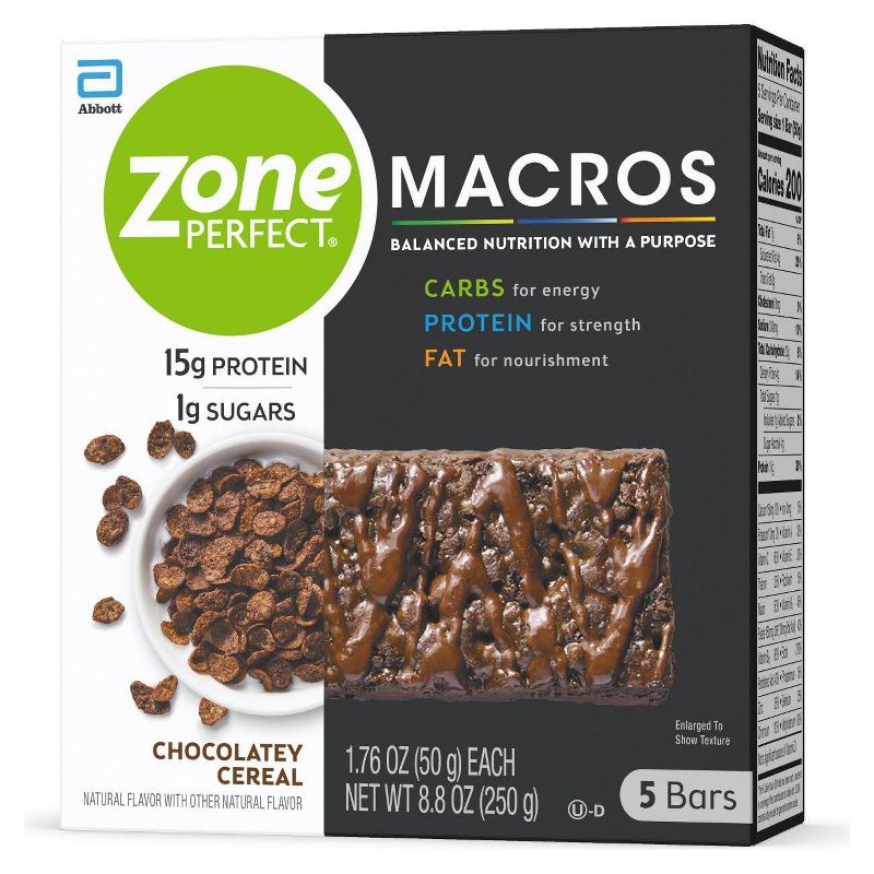 ZonePerfect Macros Chocolate Cereal - 8.8oz/5ct