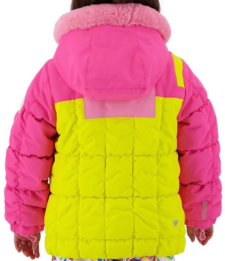 Obermeyer Little/Big Girls 2T-8 Jamie Color Block Snow Ski Jacket