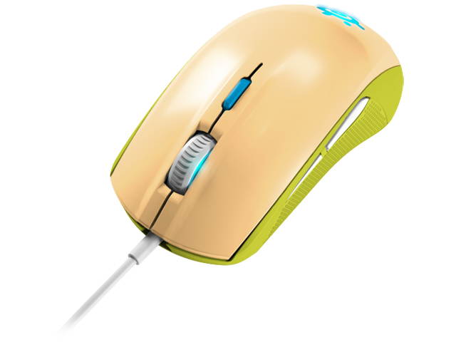 SteelSeries Rival 100 Optical Gaming Mouse - Alchemy Gold