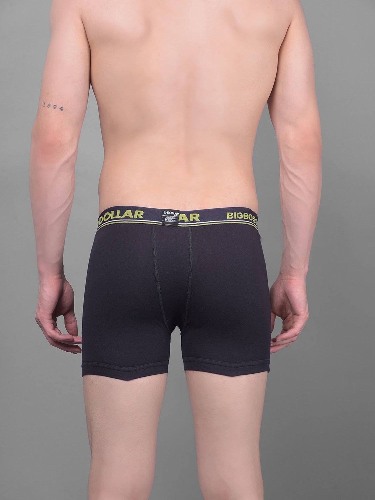 Dollar Bigboss Assorted Cotton Regular Fit Trunks - Pack Of 2