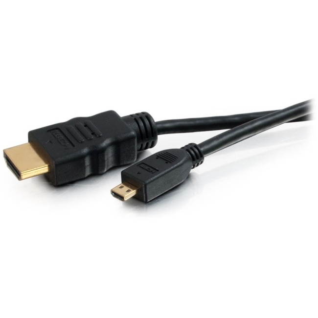 C2G 50615 6FT HIGH SPEED HDMI R TO HDMI MICRO CAB