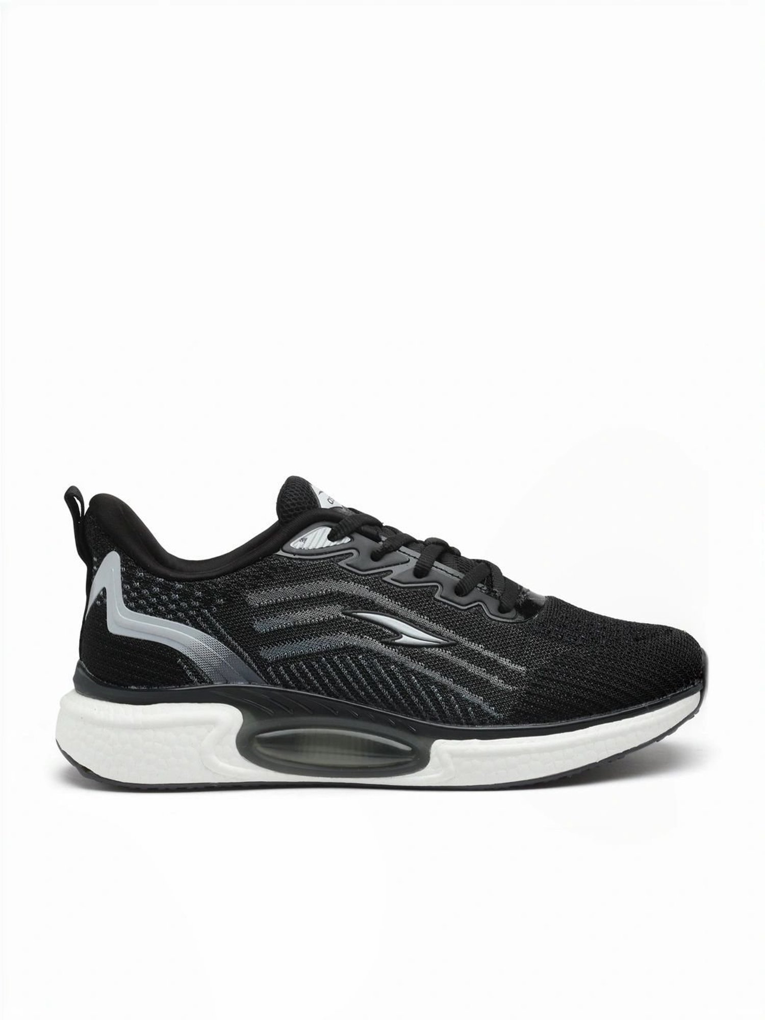 Asian Men's Black Running Shoes