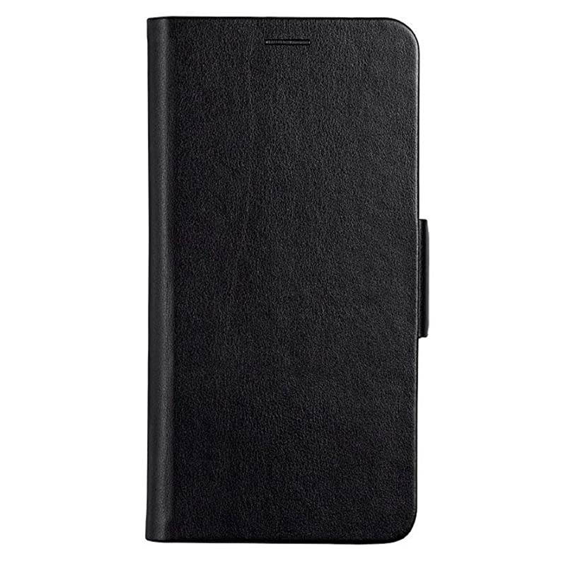 iPhone Xs Max Vegan Leather Wallet Case Black with Internal Card Slots amp Magnetic Cover Form Collection