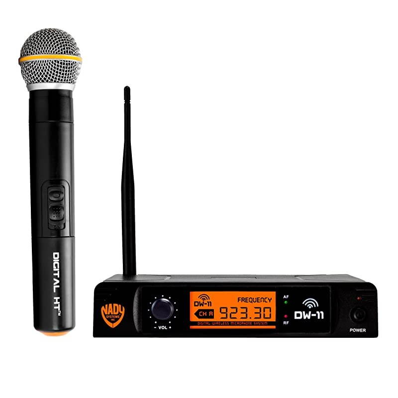 DW11 Digital Wireless Handheld Microphone System Ultralow latency with QPSK modulation XLR and &frac14; outputs UHF range The most affordable true digital system available today