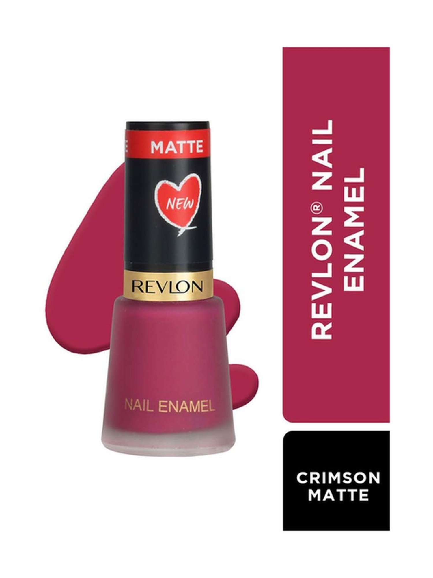 Revlon Nail Enamel Crimson Matte - 8 ml