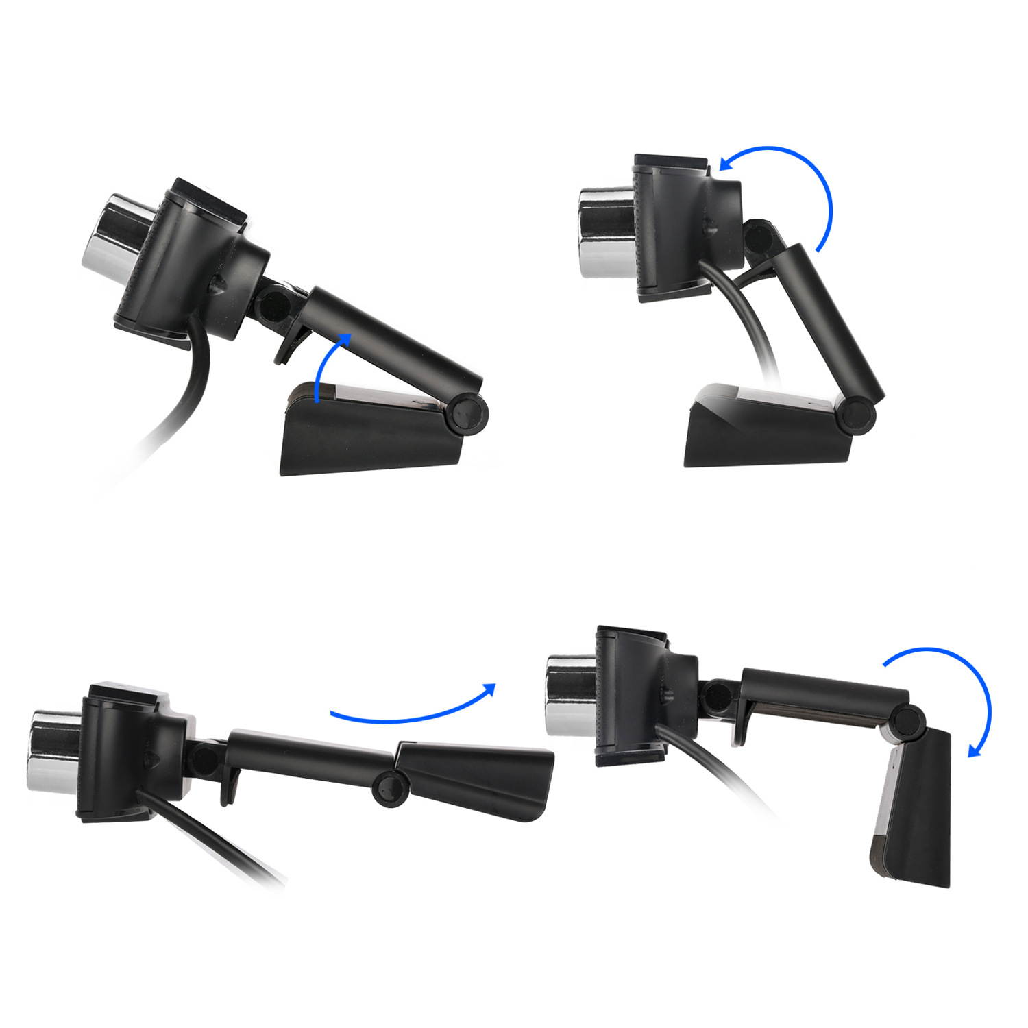 HD USB Web Camera for windows XP/win7/win10-Plug and play-Black