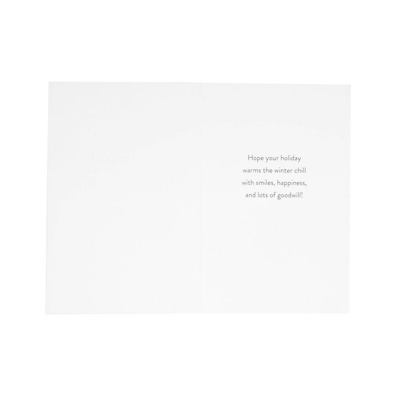 Carlton Card 40ct Snowman with Mint Background Boxed Cards