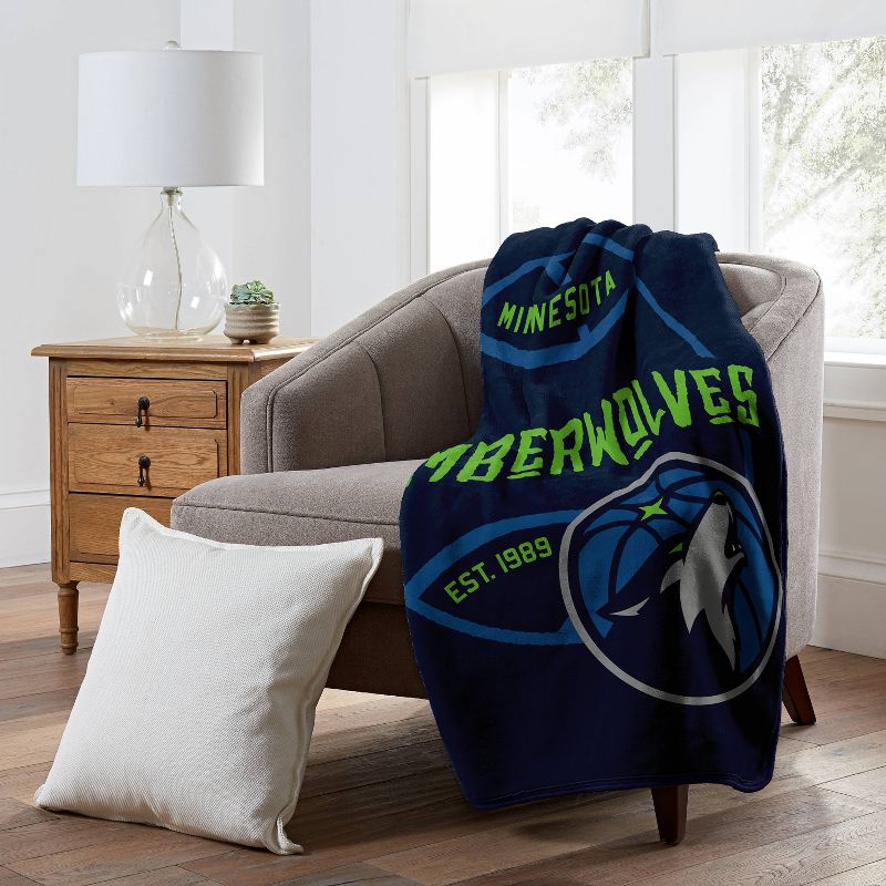 NBA Minnesota Timberwolves Throw Blanket