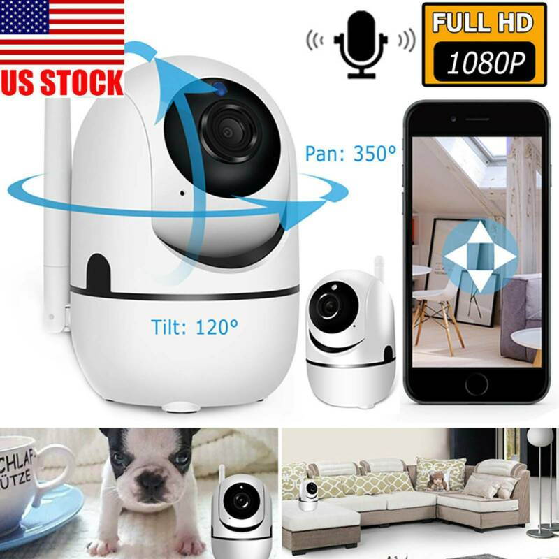 Wireless HD 1080P Pan Baby Pet Monitor Network Security IP Camera IR WiFi Webcam Smart Camera Webcam WiFi Pan-tilt Night Vision Mit MIC Video Camera Baby Monitor Indoor Home Security Camera