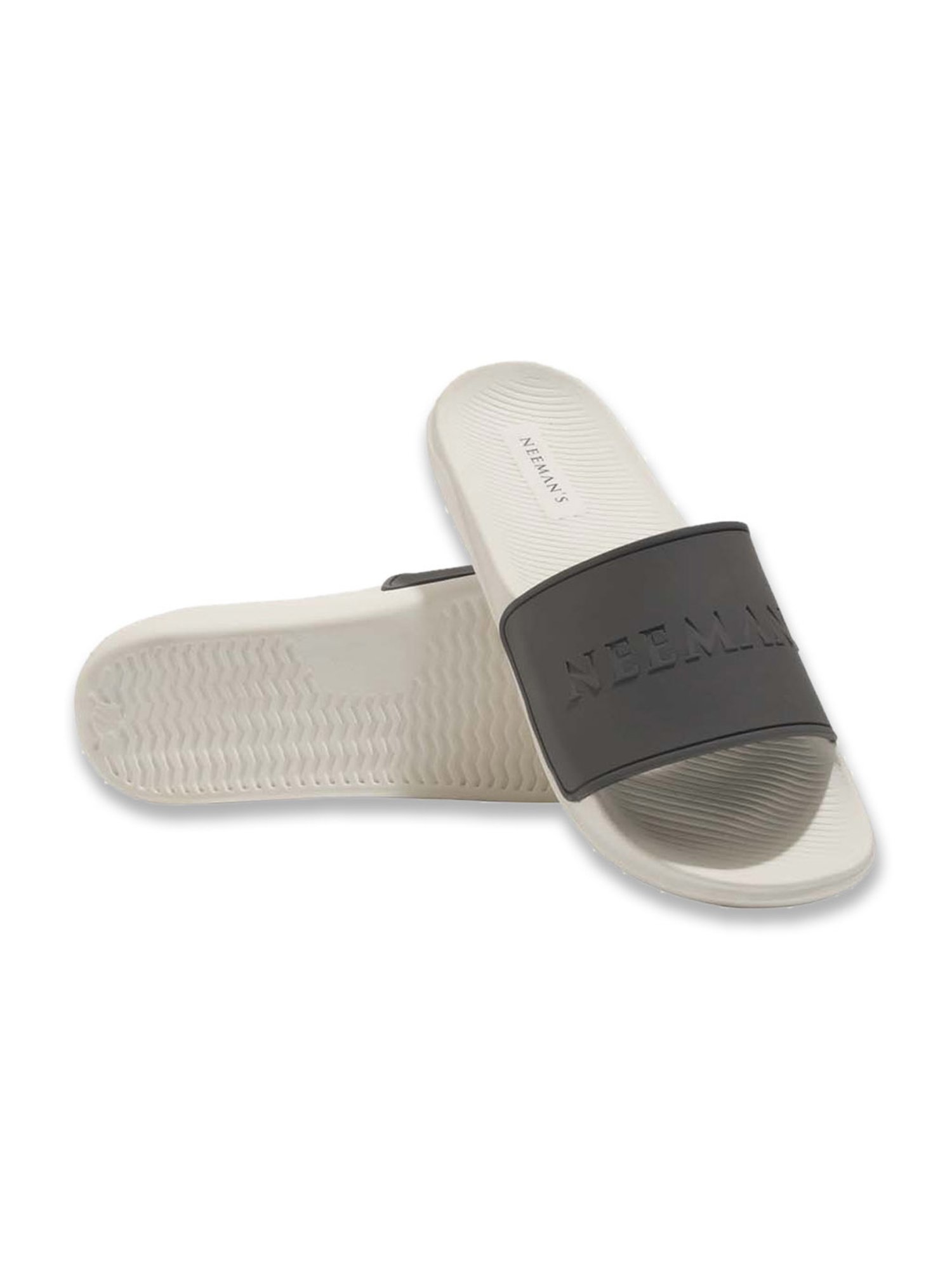 Neemans Men's Grey Slides