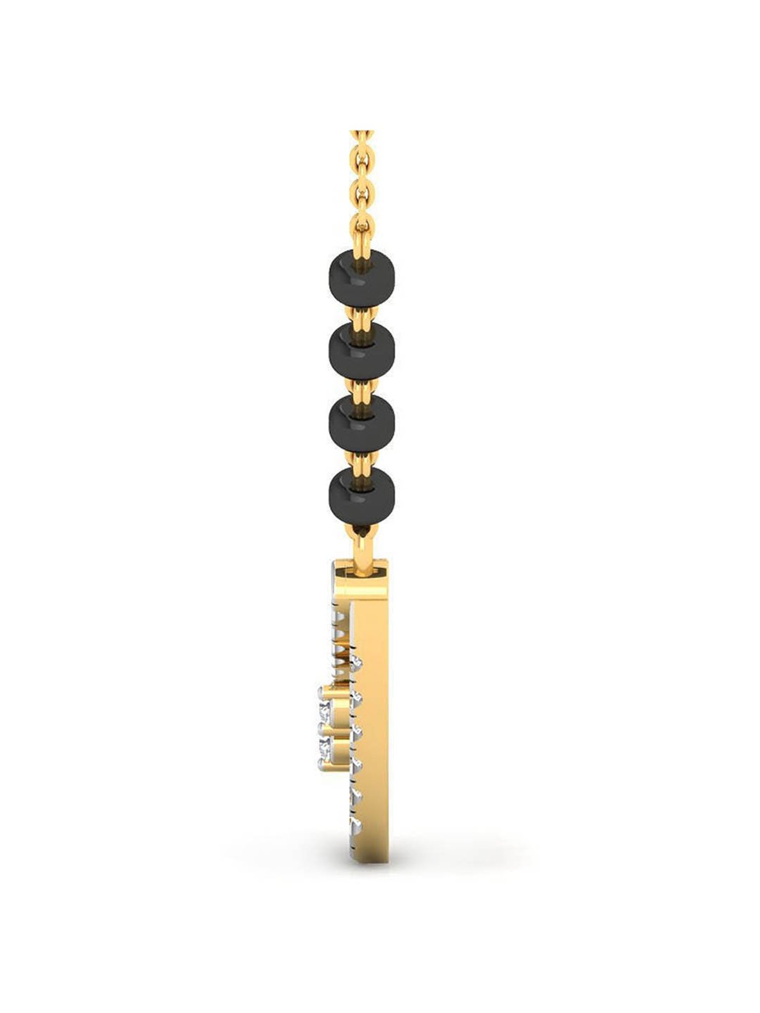 Waman Hari Pethe Jewellers 18k Gold & Diamond Mangalsutra for Women