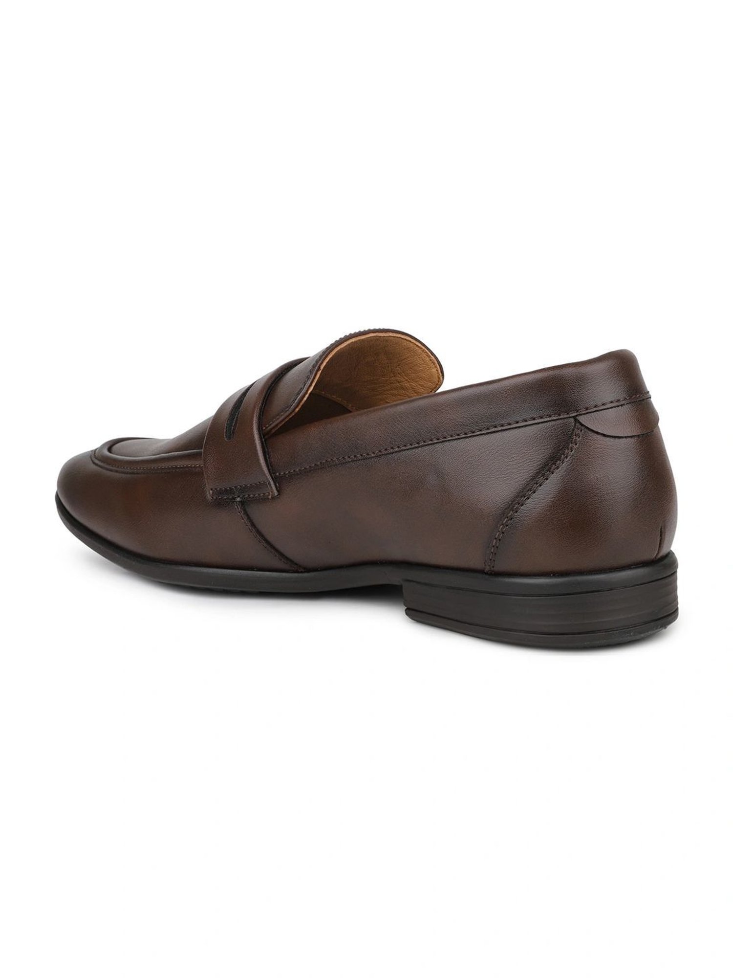 Privo by Inc.5 Men's Brown Formal Loafers