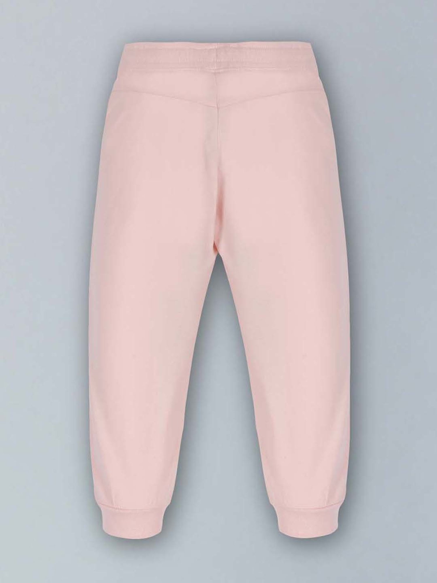 Plum Tree Kids Pink & White Cotton Printed Full Sleeves T-Shirt Set