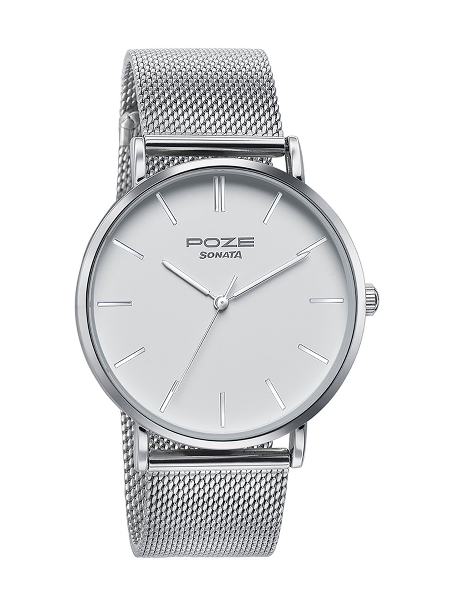 Sonata Poze SP70034SM02W Sonata Poze 3.0 Analog Watch For Men