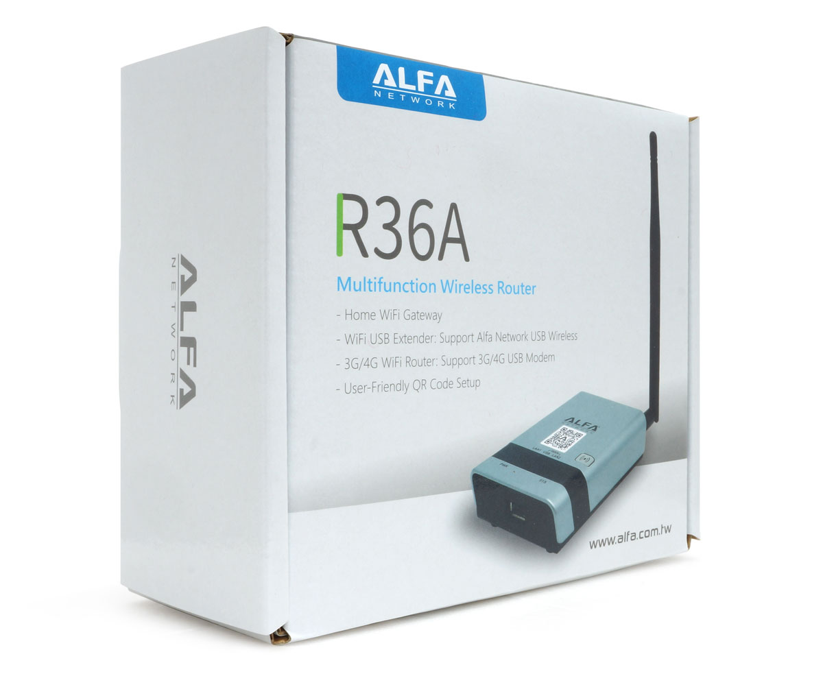 ALFA R36A USB Wi-Fi Router Repeater make long range w/ AWUS036NH AWUS036NEH R36