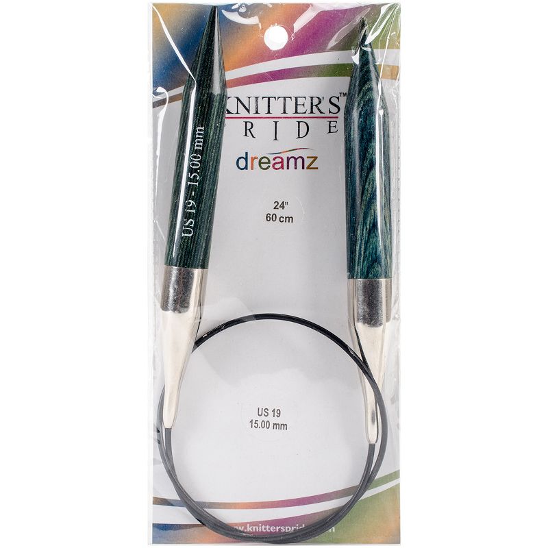 Knitter's Pride-Dreamz Fixed Circular Needles 24"-Size 19/15mm